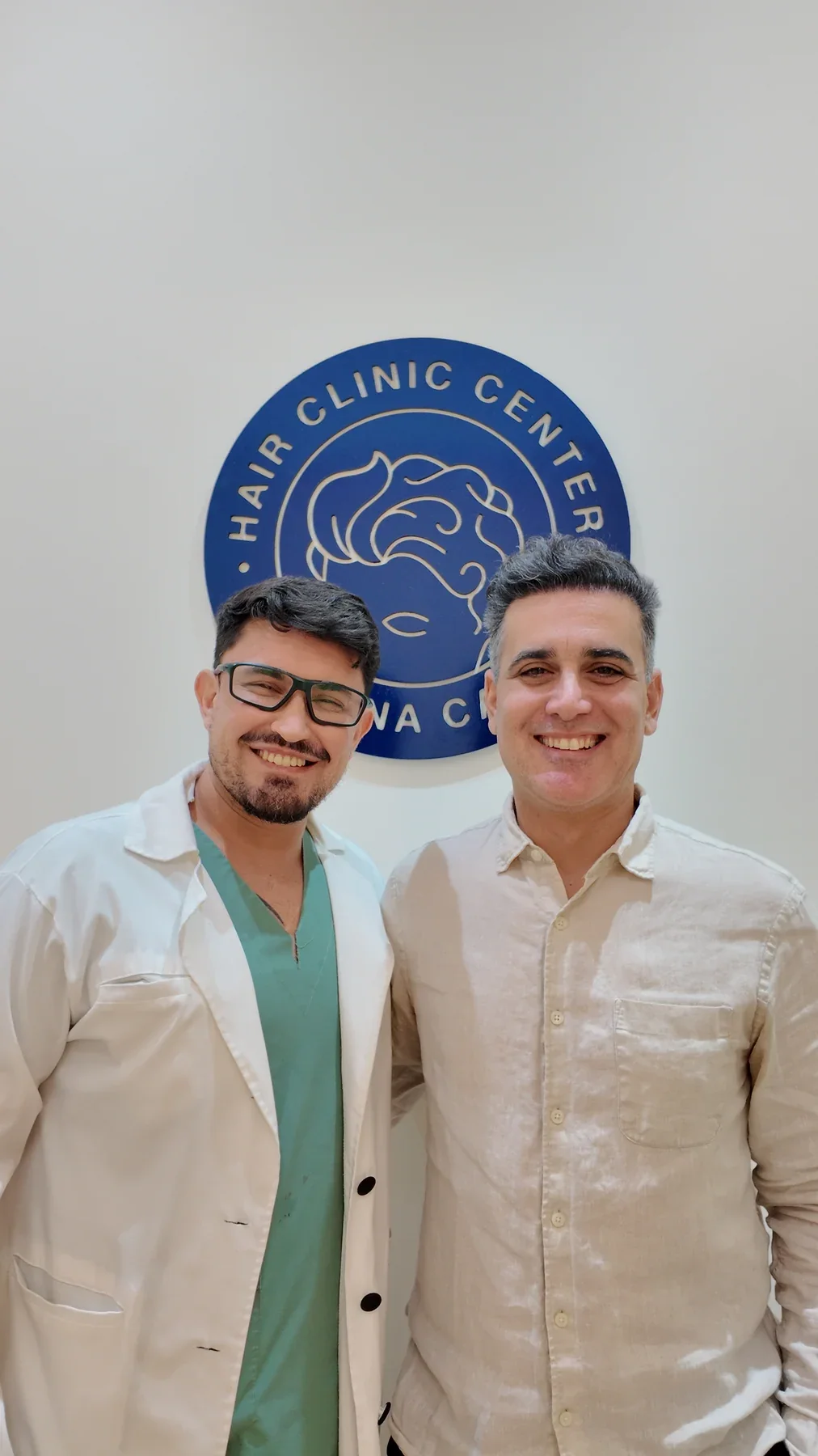 Ramiro Ascaso · Después · registro en clínica